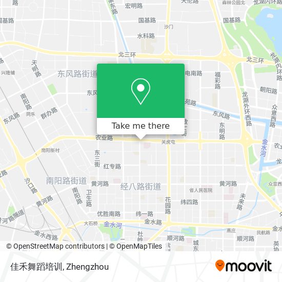 佳禾舞蹈培训 map