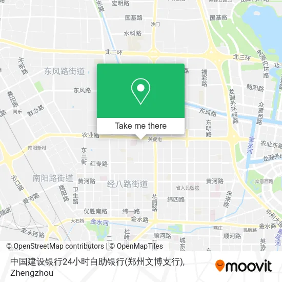 中国建设银行24小时自助银行(郑州文博支行) map