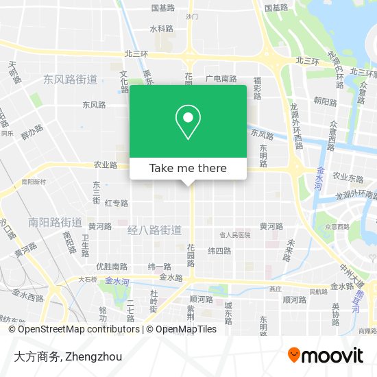大方商务 map