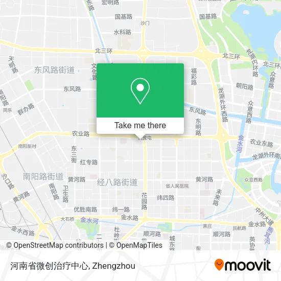 河南省微创治疗中心 map
