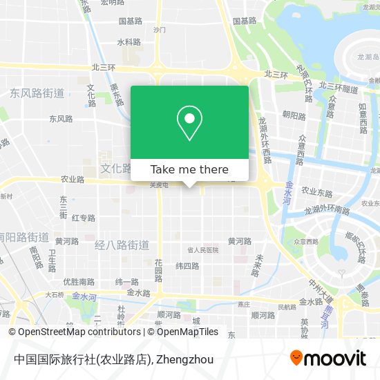 中国国际旅行社(农业路店) map