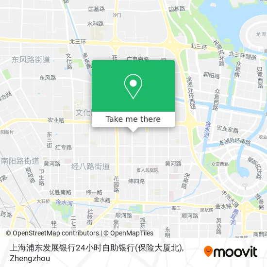 上海浦东发展银行24小时自助银行(保险大厦北) map