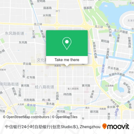 中信银行24小时自助银行(创意Studio东) map