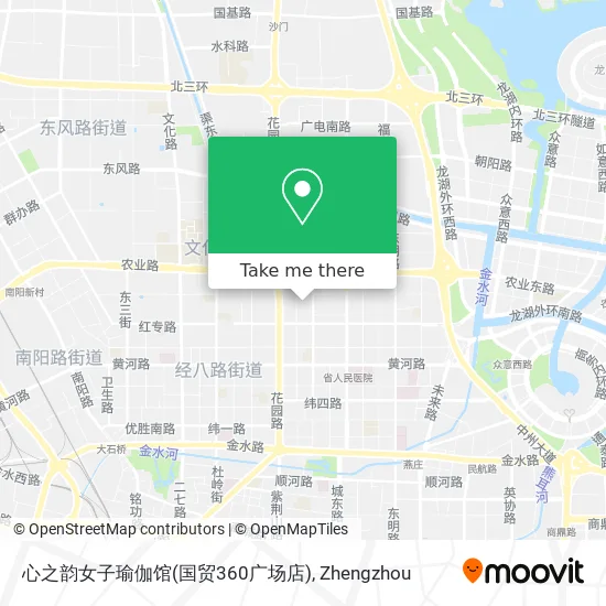 心之韵女子瑜伽馆(国贸360广场店) map