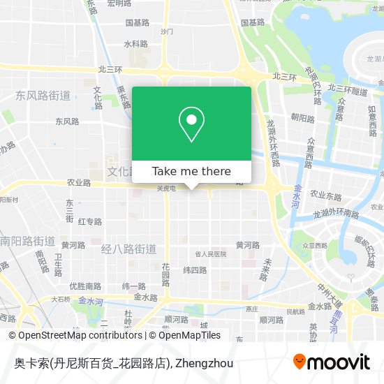 奥卡索(丹尼斯百货_花园路店) map