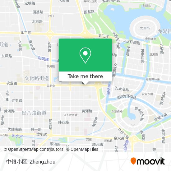 中银小区 map