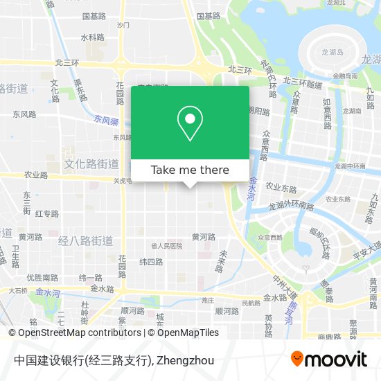 中国建设银行(经三路支行) map