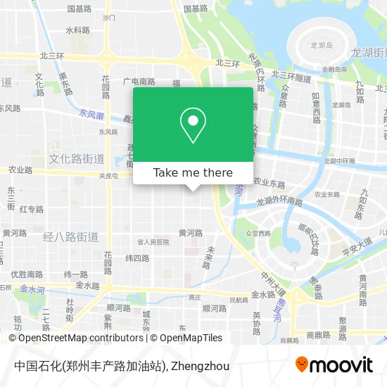 中国石化(郑州丰产路加油站) map
