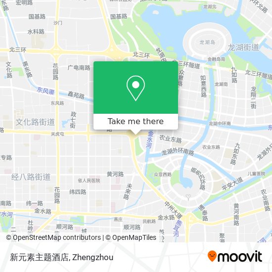 新元素主题酒店 map