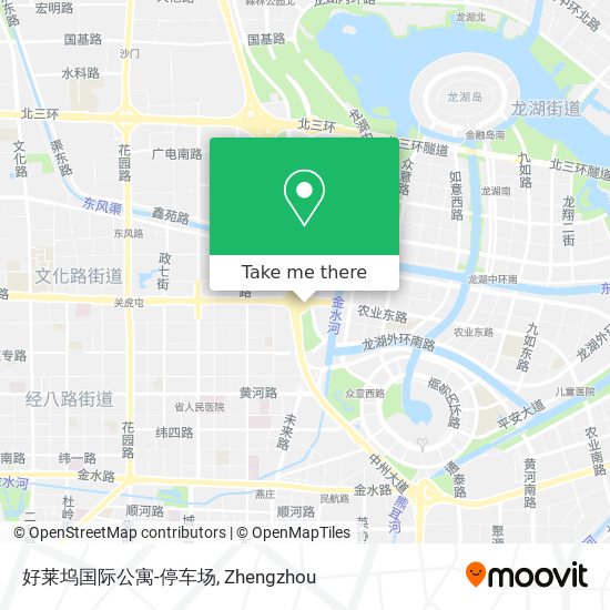 好莱坞国际公寓-停车场 map