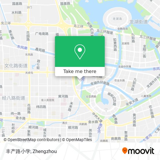 丰产路小学 map