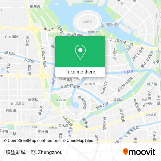 联盟新城一期 map