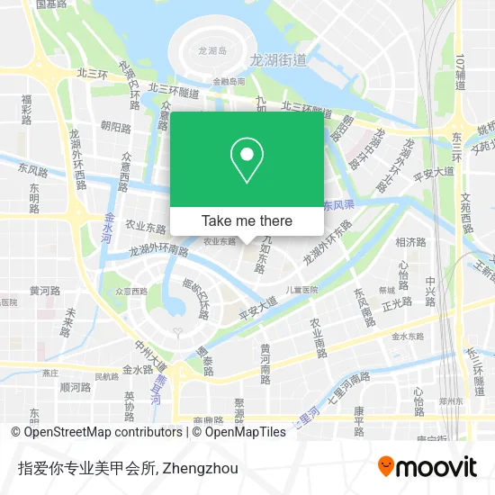 指爱你专业美甲会所 map