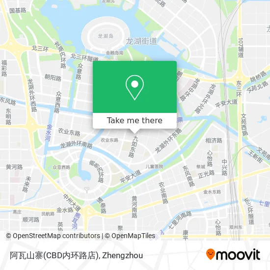 阿瓦山寨(CBD内环路店) map
