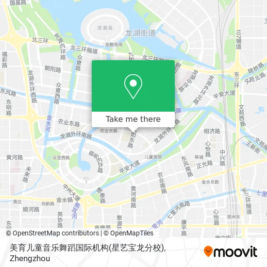 美育儿童音乐舞蹈国际机构(星艺宝龙分校) map