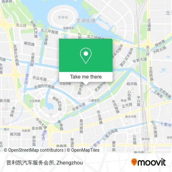普利凯汽车服务会所 map