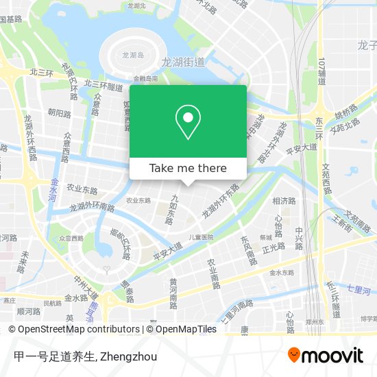 甲一号足道养生 map