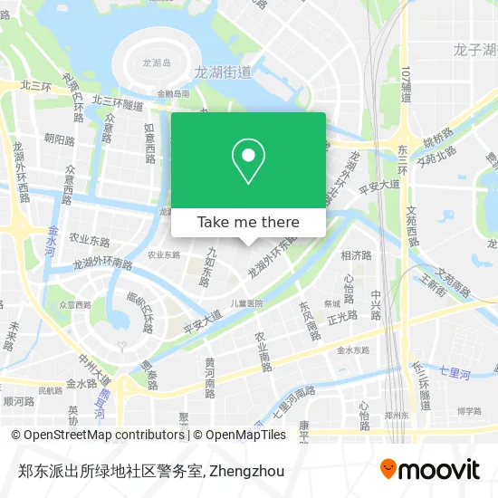 郑东派出所绿地社区警务室 map