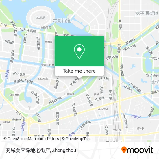 秀域美容绿地老街店 map