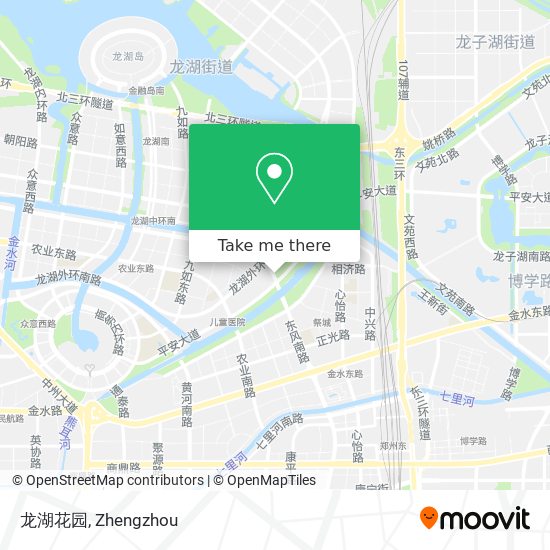 龙湖花园 map