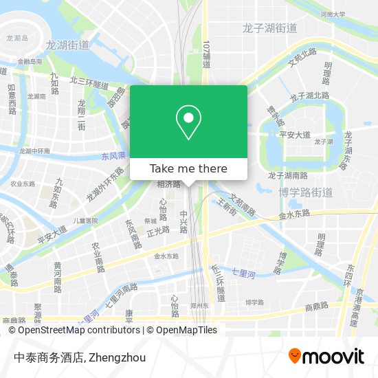 中泰商务酒店 map