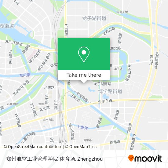 郑州航空工业管理学院-体育场 map