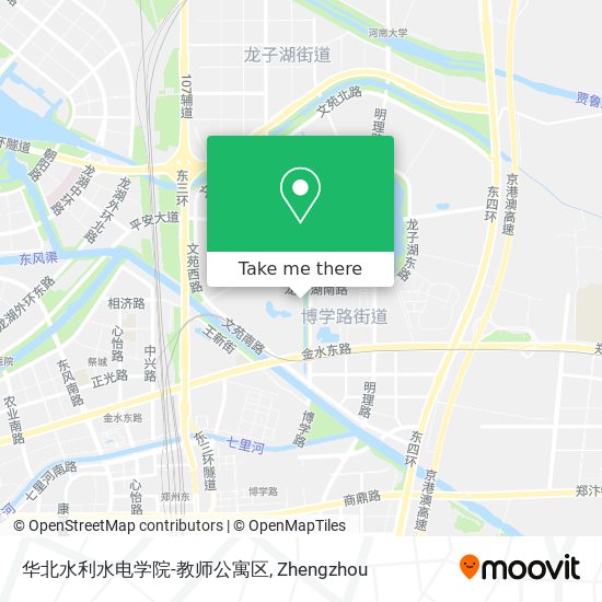 华北水利水电学院-教师公寓区 map