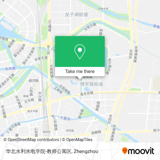 华北水利水电学院-教师公寓区 map