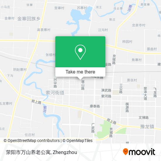 荥阳市万山养老公寓 map