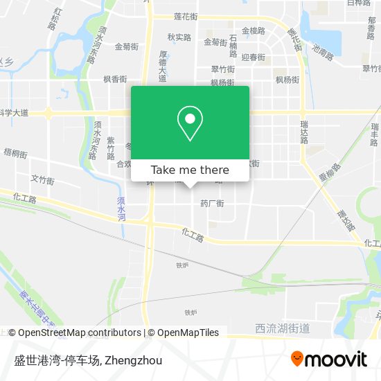 盛世港湾-停车场 map