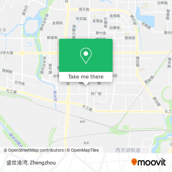 盛世港湾 map