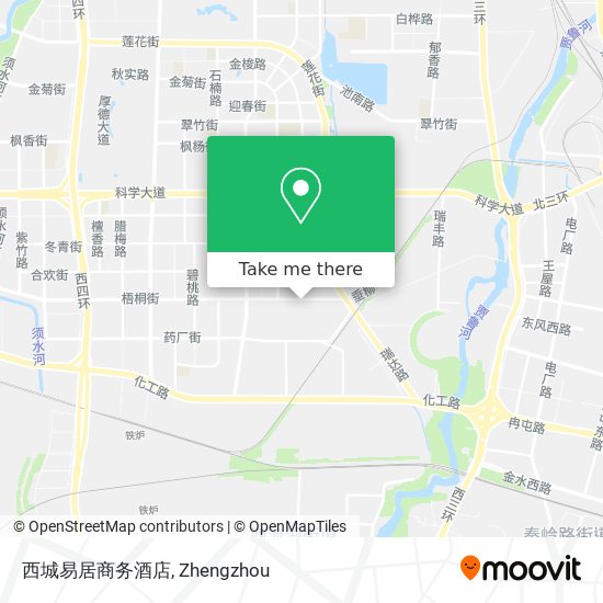 西城易居商务酒店 map