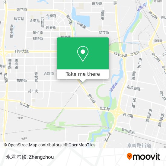 永君汽修 map