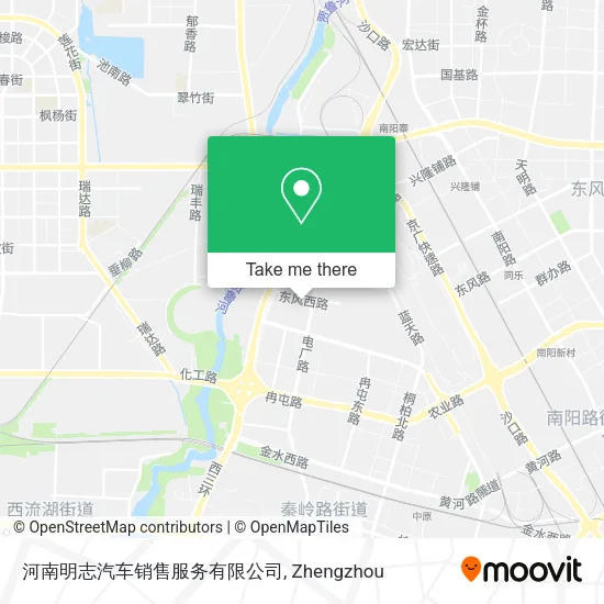 河南明志汽车销售服务有限公司 map