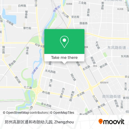郑州高新区通和布朗幼儿园 map