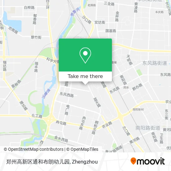 郑州高新区通和布朗幼儿园 map
