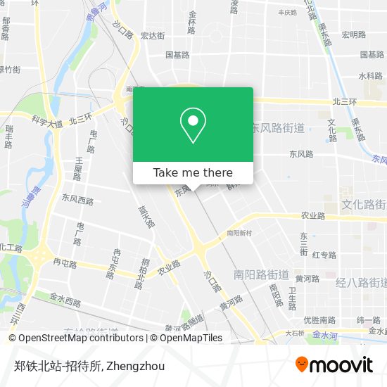 郑铁北站-招待所 map