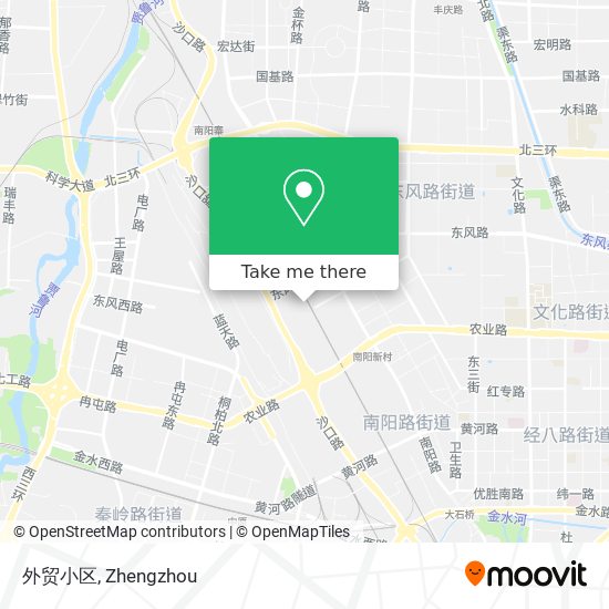 外贸小区 map