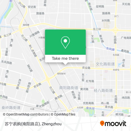 苏宁易购(南阳路店) map