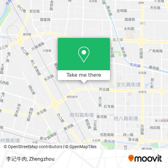 李记牛肉 map