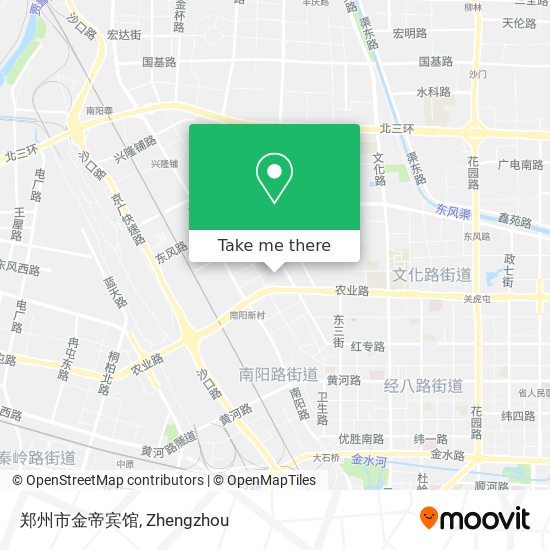 郑州市金帝宾馆 map
