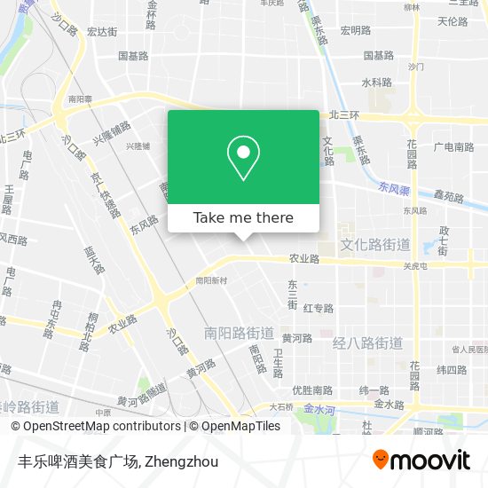 丰乐啤酒美食广场 map