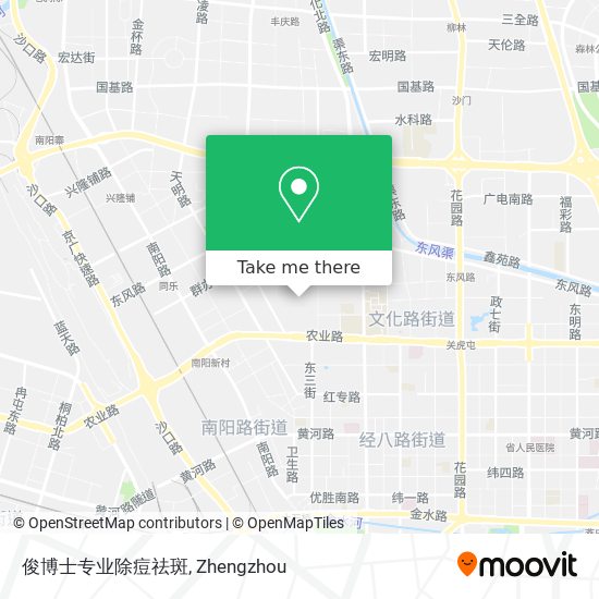 俊博士专业除痘祛斑 map