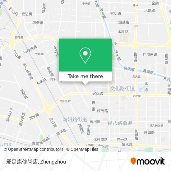 爱足康修脚店 map