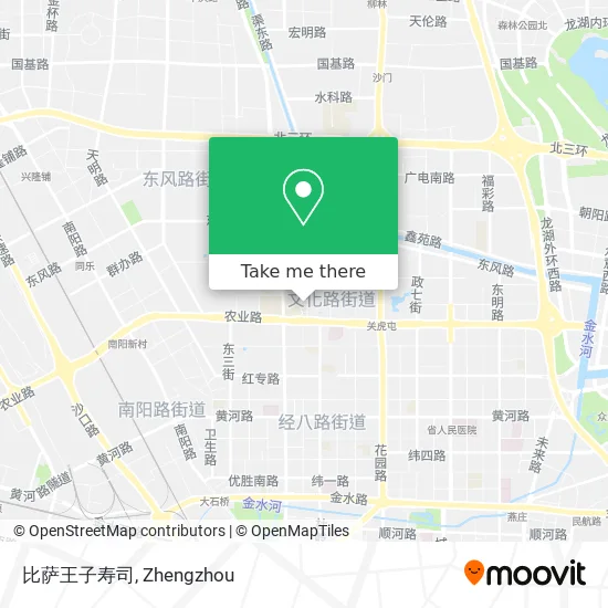 比萨王子寿司 map