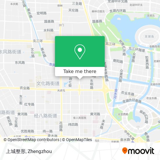上城整形 map