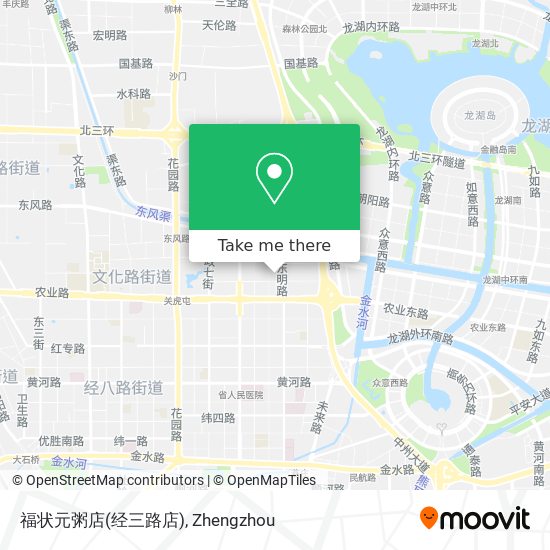 福状元粥店(经三路店) map