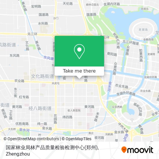 国家林业局林产品质量检验检测中心(郑州) map