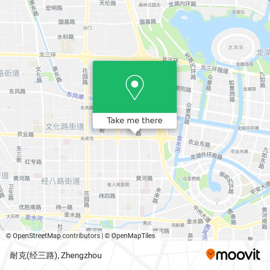 耐克(经三路) map