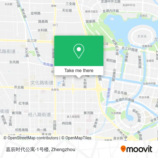 嘉辰时代公寓-1号楼 map